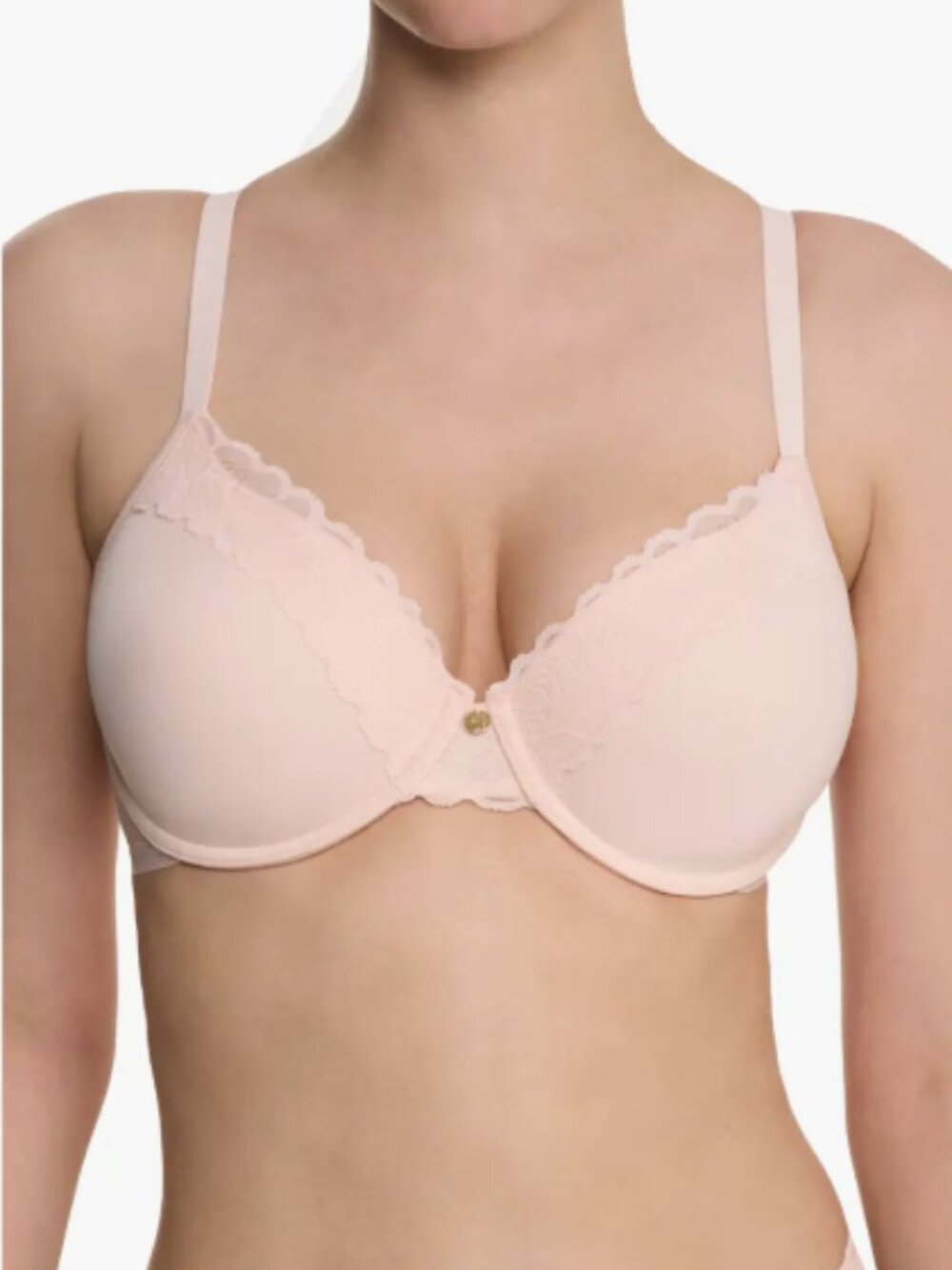 Natori Refined Contour Underwire Bra Tulle Pink 36DDD